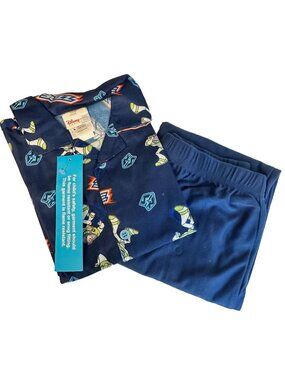 Disney Toy Story Buzz Lightyear Boys Size 7/8 Medium Pajamas